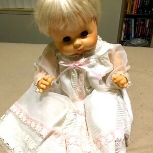 1960’s horseman cryer doll 20”